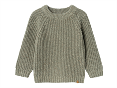 Lil Atelier seagrass pullover knit wool/cotton